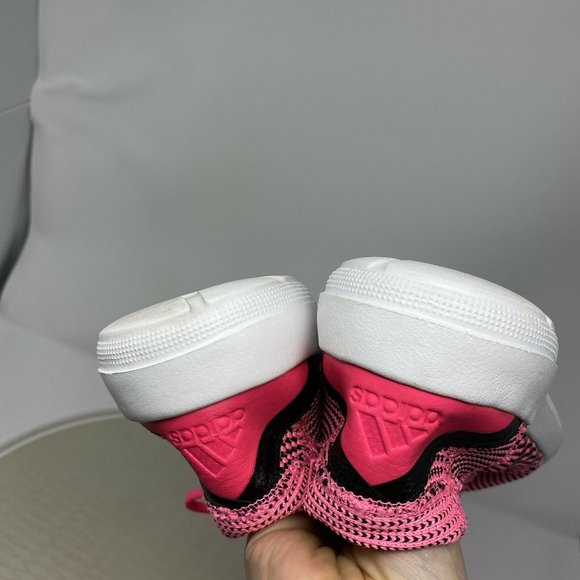 Adidas Women Element Refine Tricot Pink Running Shoes 7.5 Trainers M18917 - Picture 10 of 12